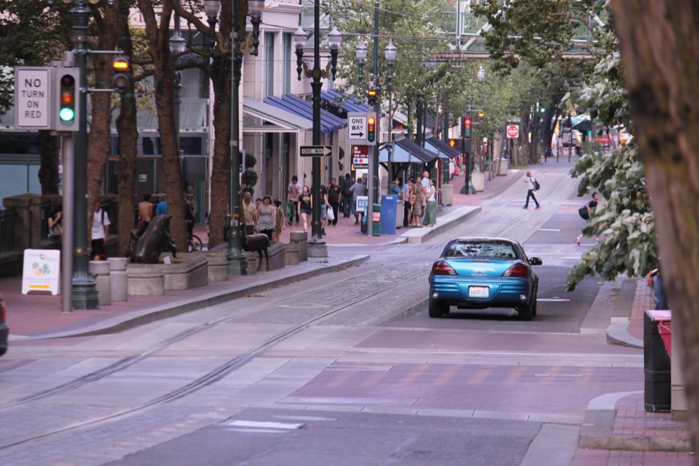 Downtown 1-way Street 