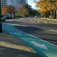 South Huntington Avenue Bike Lanes, Boston, MA