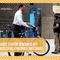 Walkable Station Spacing Is Key to Successful, Equitable Bike Share