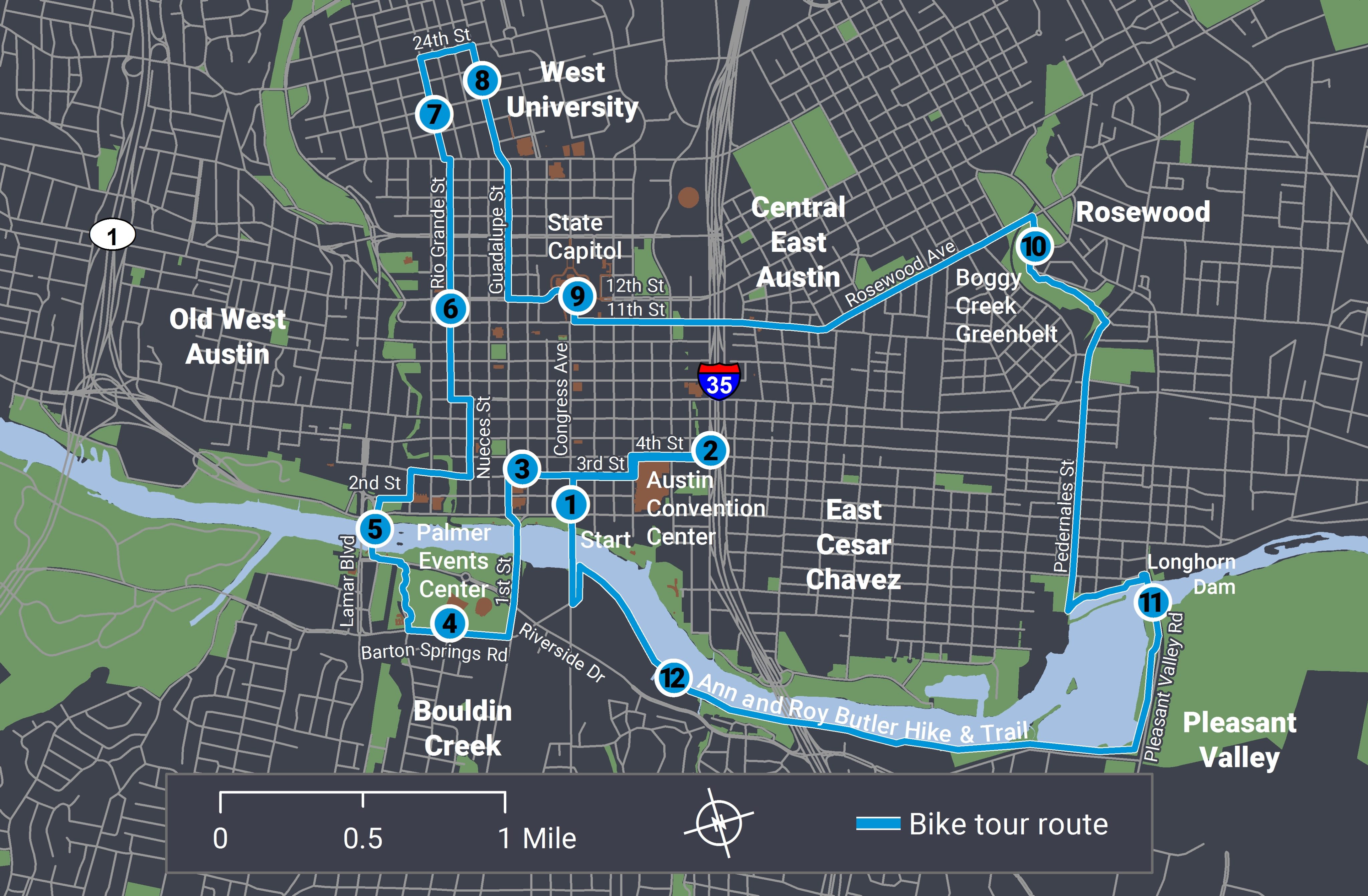 Bicycle Infrastructure Austin’s Greatest Hits (Saturday) National
