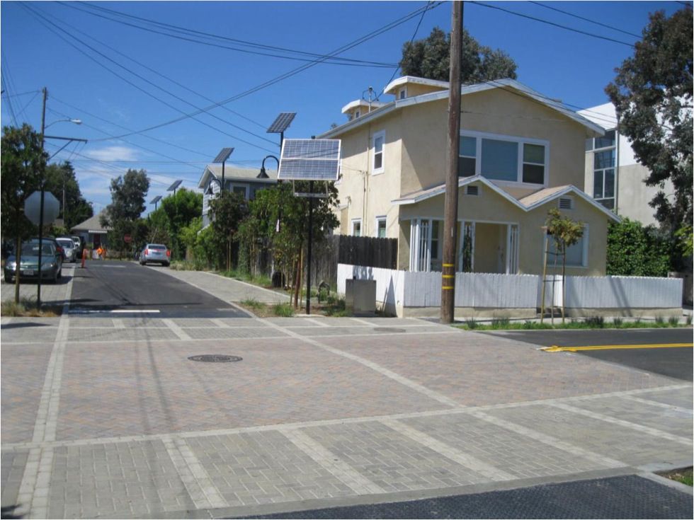 Longfellow Street Residential Shared, City Of Santa Monica Landscape Requirements