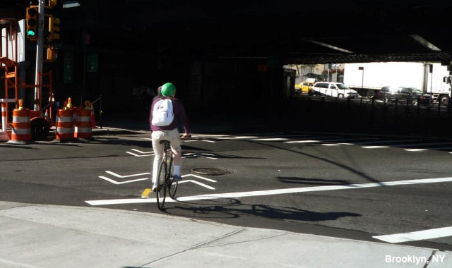 Intersection Crossing Markings - New York City, NY